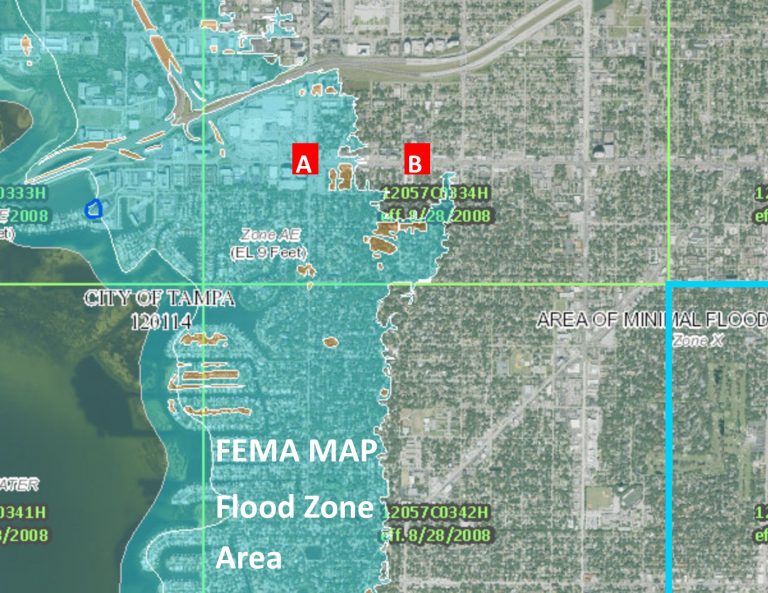 fema flood map service center